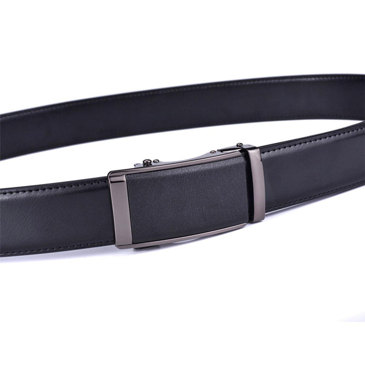 Black Suit Leather Belt For Men, Carlo Model – photo 5
